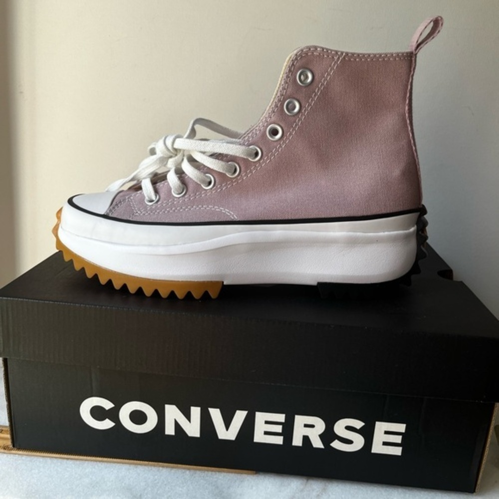Converse man Pink High-Top Sneakers